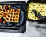 A picture of step 6 of Waffle 🧇 With Butter Scoth Ice cream🍦.