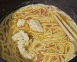 Foto langkah ke 2 dari resep Spaghetti Keju Nori Torch.