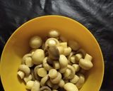 Foto del paso 1 de la receta: Costeleta con salsa de champiñones y arroz