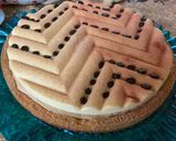 Foto del passaggio 13 della ricetta ☕️Crostata frolla al caffè, namelaka alla nocciola e crema leggere alla vaniglia☕️