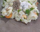 A picture of step 8 of Sabudana Dosa (Fasting Dosa).