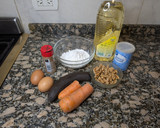 Foto del paso 1 de la receta: Muffins de zanahoria Sin azúcar, Sin edulcorante y Sin Tacc