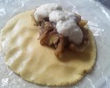 Foto del paso 4 de la receta: Empanadas🥟 rellenas de berenjena🍆🌰 y "queso🧀"