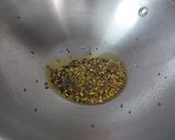A picture of step 2 of Aamer Tok Jhaal Misti Achar or Sweet,Sour and Spicy Mango Pickle.