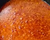 A picture of step 7 of Schezwan Chutney.