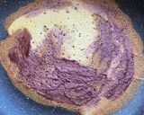 Foto langkah ke 4 dari resep Crepes Topping Blueberry Teflon.