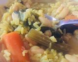 Foto del paso 5 de la receta: Arroz con habichuelas y acelgas