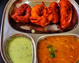 A picture of step 6 of Ulunthu vadai.