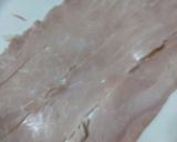 Foto del paso 1 de la receta Rollitos de jamón rellenos de crema de queso
