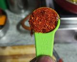 A picture of step 11 of Patta Gobi/ Cabbage Matar.