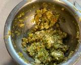 Onion ringsLeftover Aloo sabzi recipe step 4 photo