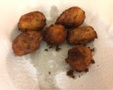A picture of step 4 of Masala Fry Arbi.