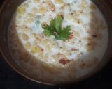 A picture of step 4 of Boondi raita.