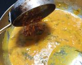 A picture of step 3 of Tangy spinach dal.