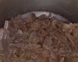 A picture of step 1 of Balti Gosht.