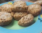 Foto del paso 4 de la receta: Muffins integrales arenados de pera 🍐
