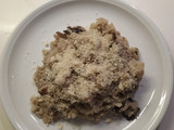 Risotto de setas deshidratadas