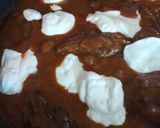 A picture of step 6 of Paprika Gravy, Smothered Rabbit.