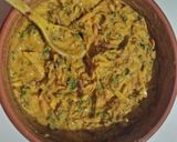 A picture of step 5 of Baysan naan.