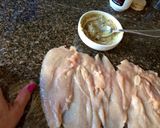 Foto del paso 3 de la receta: Comida para pareja: arrolladito de pollo primaveral