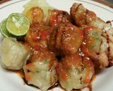 A picture of step 4 of Bandung Siomay (Chicken Version) 😁.