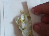 Gorengan bakso sawi putih