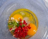 Foto langkah ke 2 dari resep Omelet Tahu.