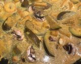 A picture of step 3 of Eggplant Stew with Fermented Rice (Cà bung nấu mẻ).