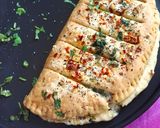 A picture of step 4 of Garlic bread.