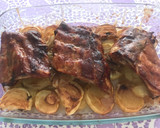 Foto del paso 3 de la receta: Costillas asadas en salsa de verdejo a la barbacoa