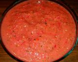 A picture of step 2 of Mike's Strawberry Mango Habenero Dip.