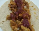 A picture of step 8 of Pork Tacos with Onion Jam.
