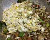 A picture of step 4 of Sura puttu / shark fish puttu.