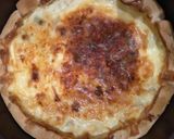 Foto del paso 6 de la receta Quiche de puerros y gambas