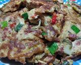 Foto langkah ke 4 dari resep Telor dadar kornet sapi.