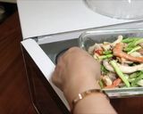 《微波爐料理》蘆筍鮮蝦的食譜步驟4照片