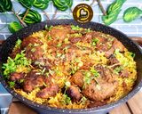 A picture of step 5 of Restaurant Style Arabian Chicken Mandi Without Oven.