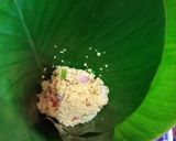 A picture of step 5 of Steamed couscous wraps.