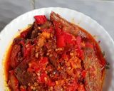 Foto langkah ke 4 dari resep Dendeng sapi batokok sambal merah.