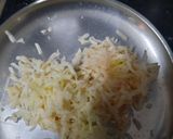 A picture of step 1 of Sprouts fruits katori chaat.