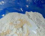 A picture of step 3 of Coconut Chinchin.