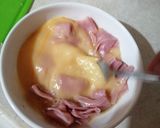 Foto del paso 2 de la receta: Huevos revueltos con jamón sin aceite