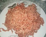 Foto del paso 1 de la receta: Carne de hamburguesa de espinacas