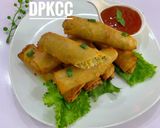 A picture of step 3 of Lumpia.