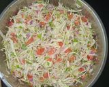 A picture of step 5 of Baja-Style Fish Tacos with Chipotle Sauce.