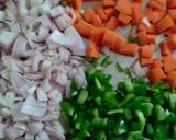 चीज़ बर्स्ट पिज़्ज़ा सैंडविच रेसिपी चरण 1 फोटो