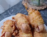 Foto langkah ke 5 dari resep Sosis Gulung Mie.
