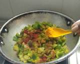 Cucumber- Capsicum Sabji recipe step 4 photo