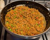 A picture of step 14 of Nutri keema masala.
