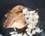 Foto del paso 4 de la receta: Pollo a la crema (mixeada) de morrón